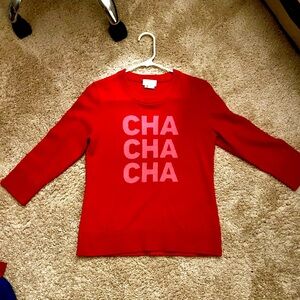Kate Spade Cha Cha Cha Sweater ❤️💕